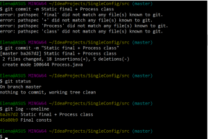 Отчёт от 11308 за Singleton / Singleton - Config - Git add