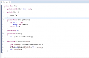 Отчёт от 11308 за Singleton / Singleton - Timer - Start / Click
