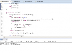 Отчёт от 11308 за Template method / Template Method - Web Parser - Currency