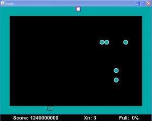 Отчёт от 11309 за Game Xonix / Свои правила