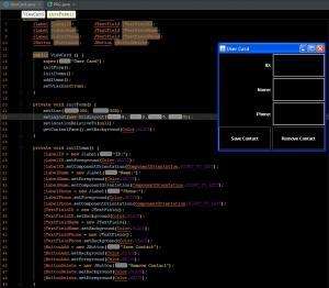 Отчёт от 11309 за MVC шаблон / MVC - PhoneBook - ViewCard