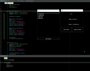 Отчёт от 11309 за MVC шаблон / MVC - PhoneBook - UserList Struct