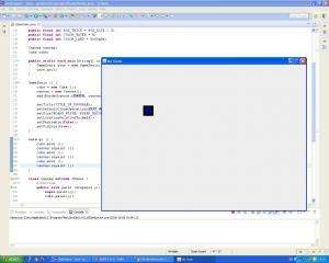 Отчёт от 11313 за Game Xonix / Перемещение кубика