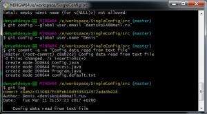 Отчёт от 11316 за Singleton / Singleton - Config - Git default