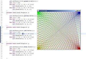 Отчёт от 11321 за JC. Явные графоциклы / FOR2D - Разноцветные лучи