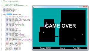 Отчёт от 11321 за Game Xonix / Поиграем?