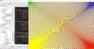 Отчёт от 11323 за JC. Явные графоциклы / FOR2D - Разноцветные лучи