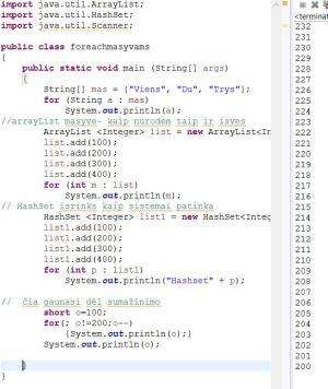 Отчёт от 11325 за J8. Циклопы / LOOP - Цикл for/each