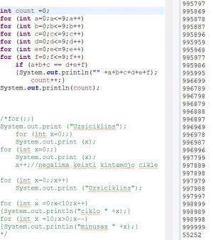 Отчёт от 11325 за J8. Циклопы / LOOP - Счастливые билеты