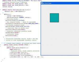 Отчёт от 11329 за Game Xonix / Панельный Canvas-класс