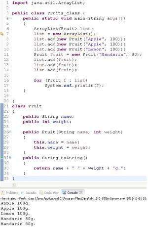 Отчёт от 11329 за JD. Коллекции / LIST - Типа коллекция