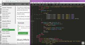 Отчёт от 11329 за Знакомство с jQuery / Остановка анимации