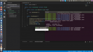 Отчёт от 11481 за Java Sweeper / Закрытие на выходе