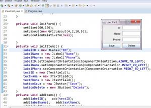 Отчёт от 11589 за MVC шаблон / MVC - PhoneBook - ViewCard