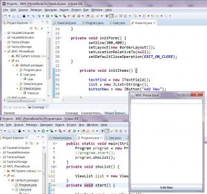Отчёт от 11589 за MVC шаблон / MVC - PhoneBook - ViewList