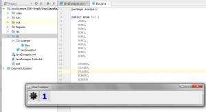 Отчёт от 11589 за Java Sweeper / Перечисление кубиков