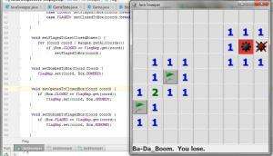 Отчёт от 11589 за Java Sweeper / Открываем карты