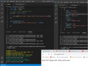 Отчёт от 11589 за Генератор qr кодов на Node JS / Запуск web проекта