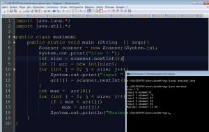 Отчёт от 11589 за J9. Массивы / ARRAY - Максима Массива