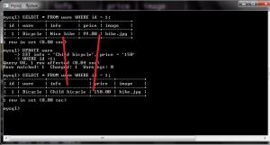 Отчёт от 11589 за Интернет-магазин / UPDATE товара