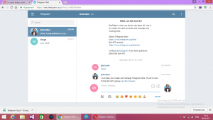 Отчёт от 11604 за API Telegram / Здесь Ботов раздают?