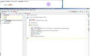 Отчёт от 12013 за Java Sweeper / Пустая панель