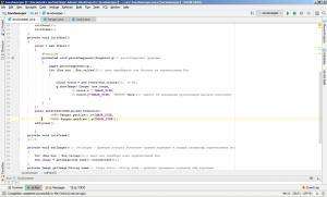 Отчёт от 12013 за Java Sweeper / Установка размеров