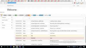 Отчёт от 12255 за Yii2 / Debug - Следы на песке