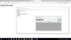 Отчёт от 12255 за Tinklavimas / Простейшая HTML страница