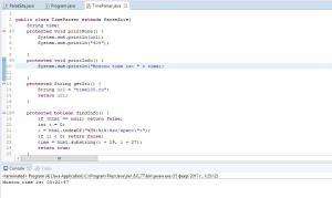 Отчёт от 1232 за Template method / Template Method - Web Parser - Time