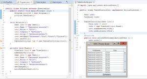 Отчёт от 1232 за MVC шаблон / MVC - PhoneBook - ViewList