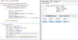 Отчёт от 1232 за MVC шаблон / MVC - PhoneBook - UserSQL - Queries