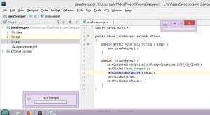 Отчёт от 1232 за Java Sweeper / Закрытие на выходе