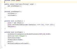 Отчёт от 1232 за Java Sweeper / Раздельная инициализация