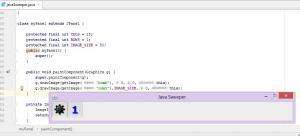 Отчёт от 1232 за Java Sweeper / Константные размеры