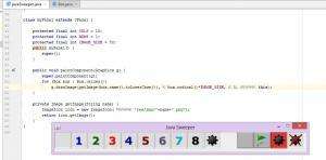 Отчёт от 1232 за Java Sweeper / Первый цикл