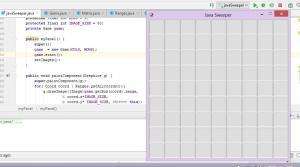 Отчёт от 1232 за Java Sweeper / Матрица мира