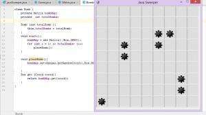 Отчёт от 1232 за Java Sweeper / Случайные бомборазмещения