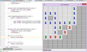 Отчёт от 1232 за Java Sweeper / Учёт зарытых флагов
