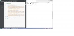 Отчёт от 1232 за Bootstrap-4 первые шаги / Основа и фреймворк