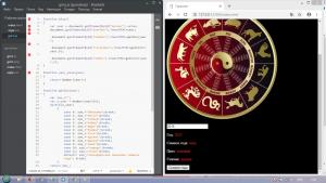 Отчёт от 1232 за JS Восточный гороскоп / Данные - на страницу