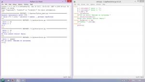 Отчёт от 1232 за Python3: математика / Обработка исключений - немного теории