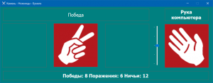 Отчёт от 12574 за Демо игры / Камень ножницы бумага