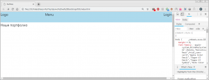 Отчёт от 1295 за Портфолио на Bootstrap / Структура сайта и сетка