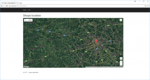 Отчёт от 12983 за ASP.NET и GMaps / Маркеры на карте