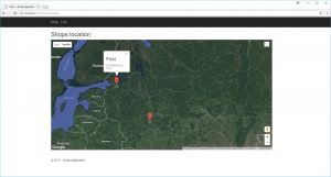Отчёт от 12983 за ASP.NET и GMaps / Информационное окошко