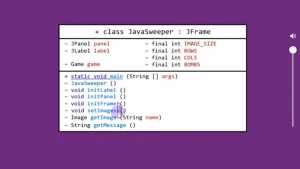 Отчёт от 13131 за Java Sweeper / Полёт над классом