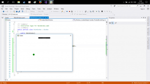 Отчёт от 13131 за Простой WPF  / WPF. Простая змейка. Эллипс на канвасе