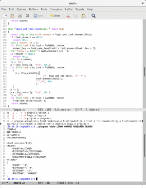 Отчёт от 13417 за ООФрукты / Форматы JSON и XML