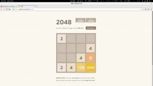 Отчёт от 13417 за Нано-игры / VIP урок. Игра 2048